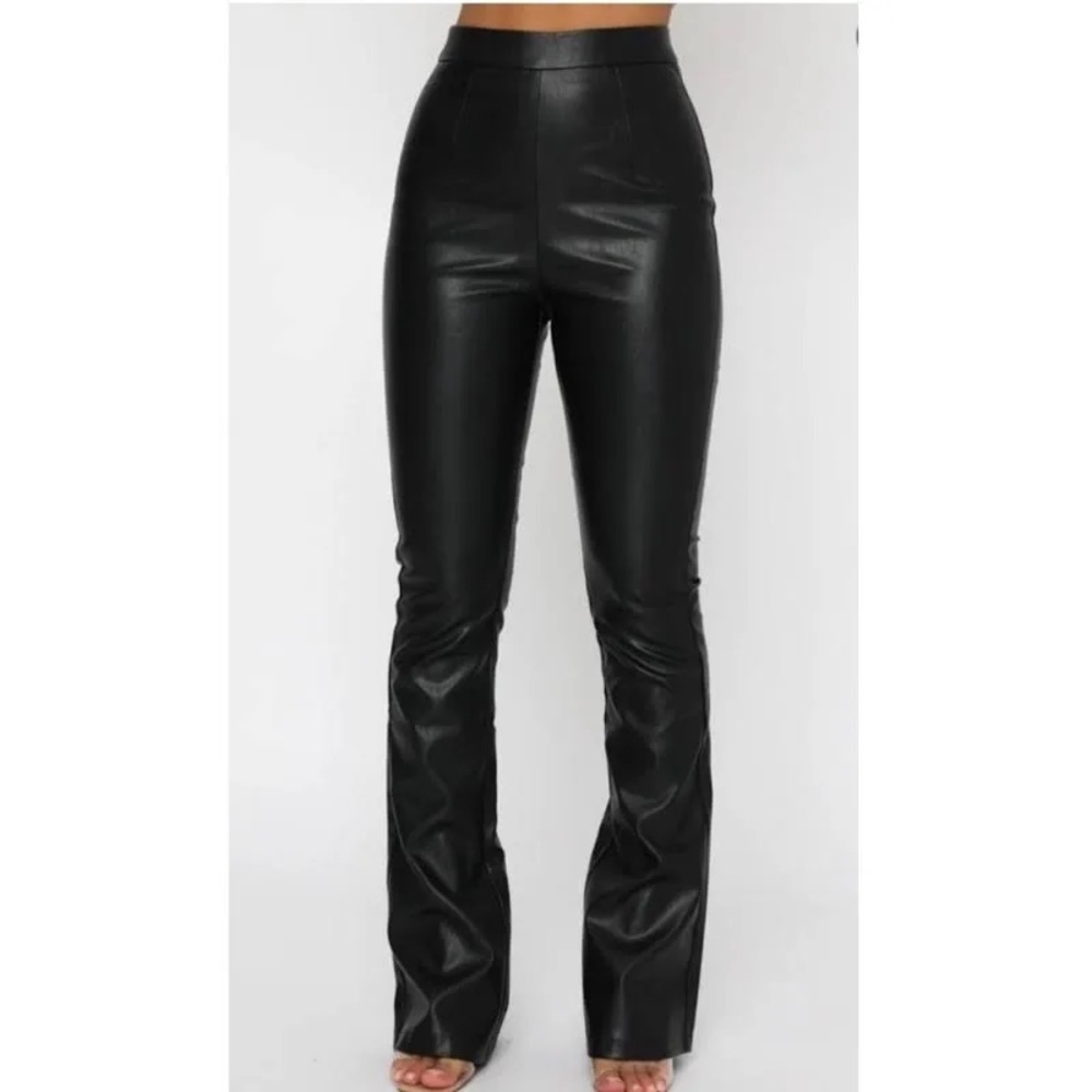 White Fox Boutique Show it Off Faux Leather Pants